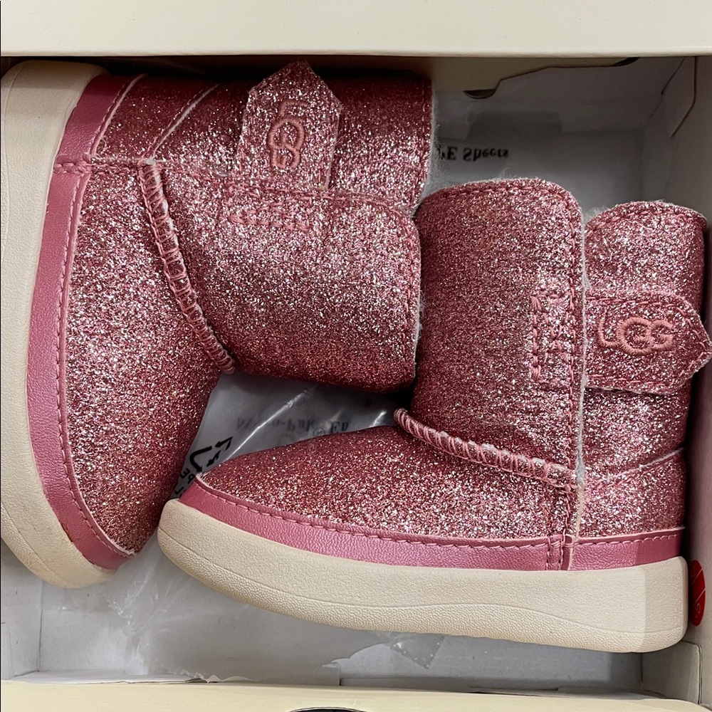 UGG Sparkle Pink Kids Boots